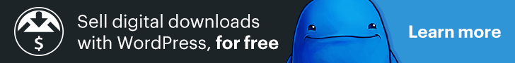 Sell digital downloads with WordPress, for free
