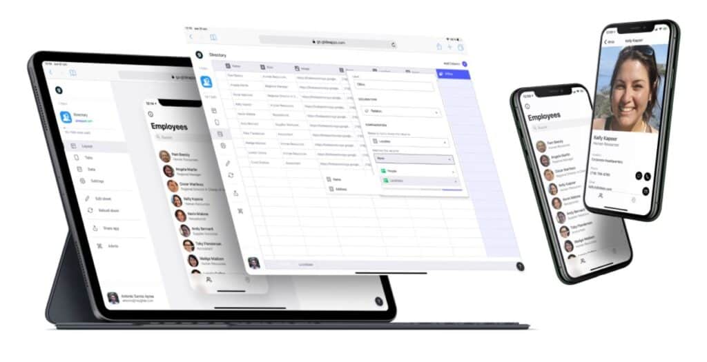 Glideapps Spreadsheets on Mobile