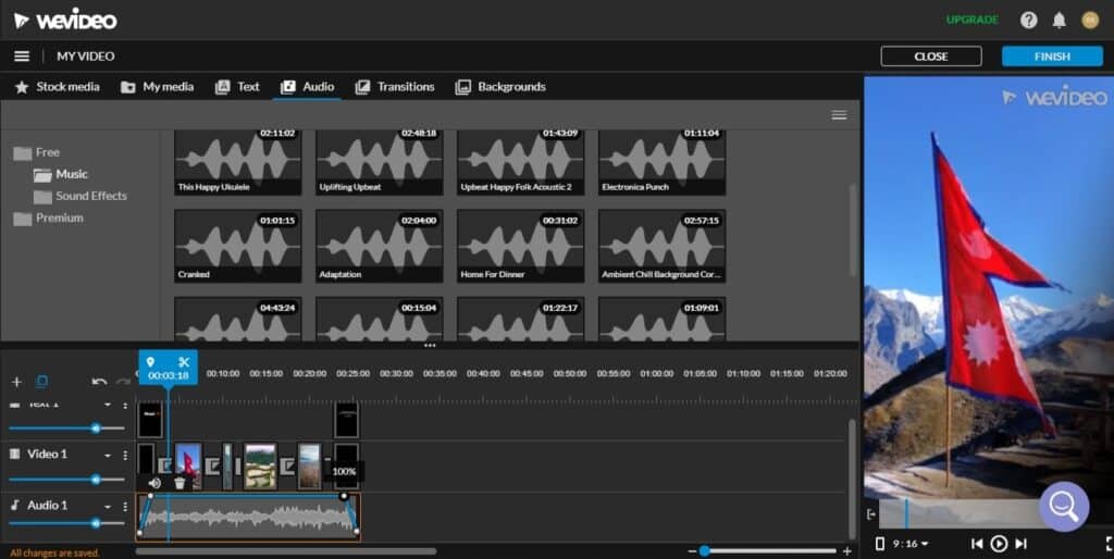 WeVideo Tutorial: EditingAudio
